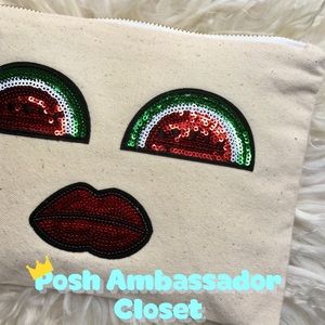 4/$10 Canvas Bag - Watermelon Travel Reality